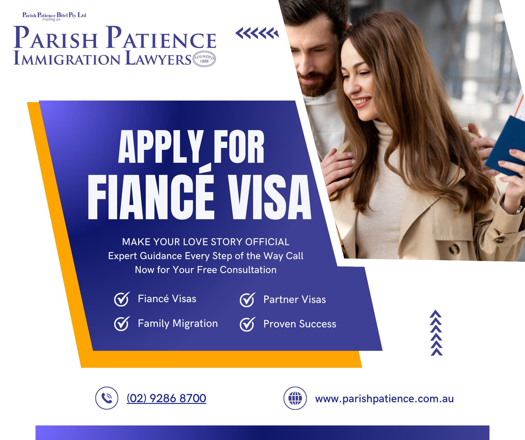 Parish Patience Partner Visa Specialist