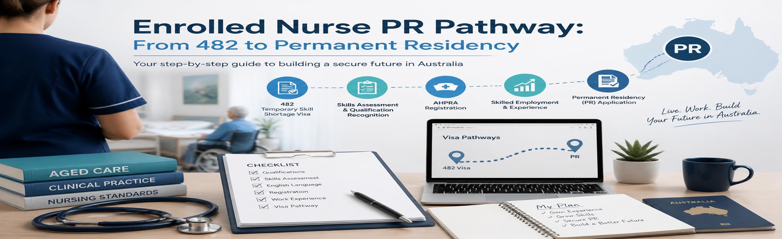 Enrolled Nurse PR Pathway Banner