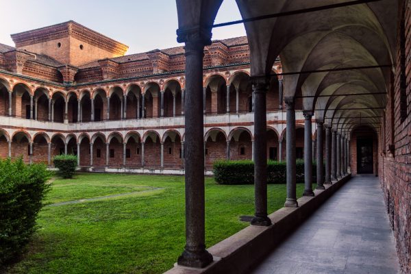 Cloister of the University of Milan